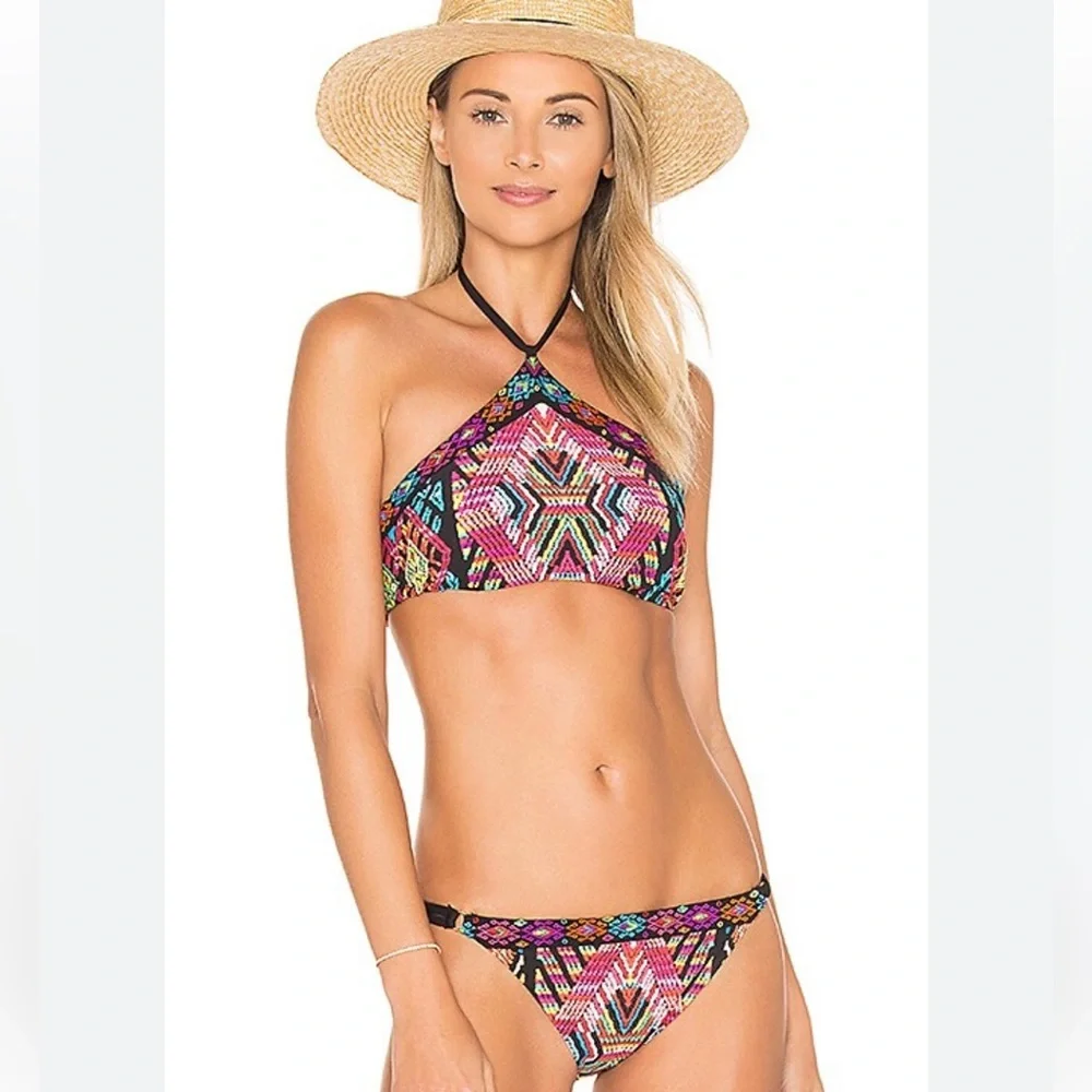 Nanette Lepore Mayan mosaic swimsuit